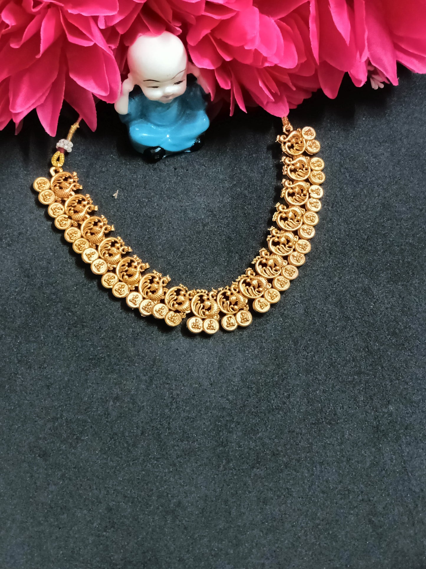 Peacock Necklace with earrings