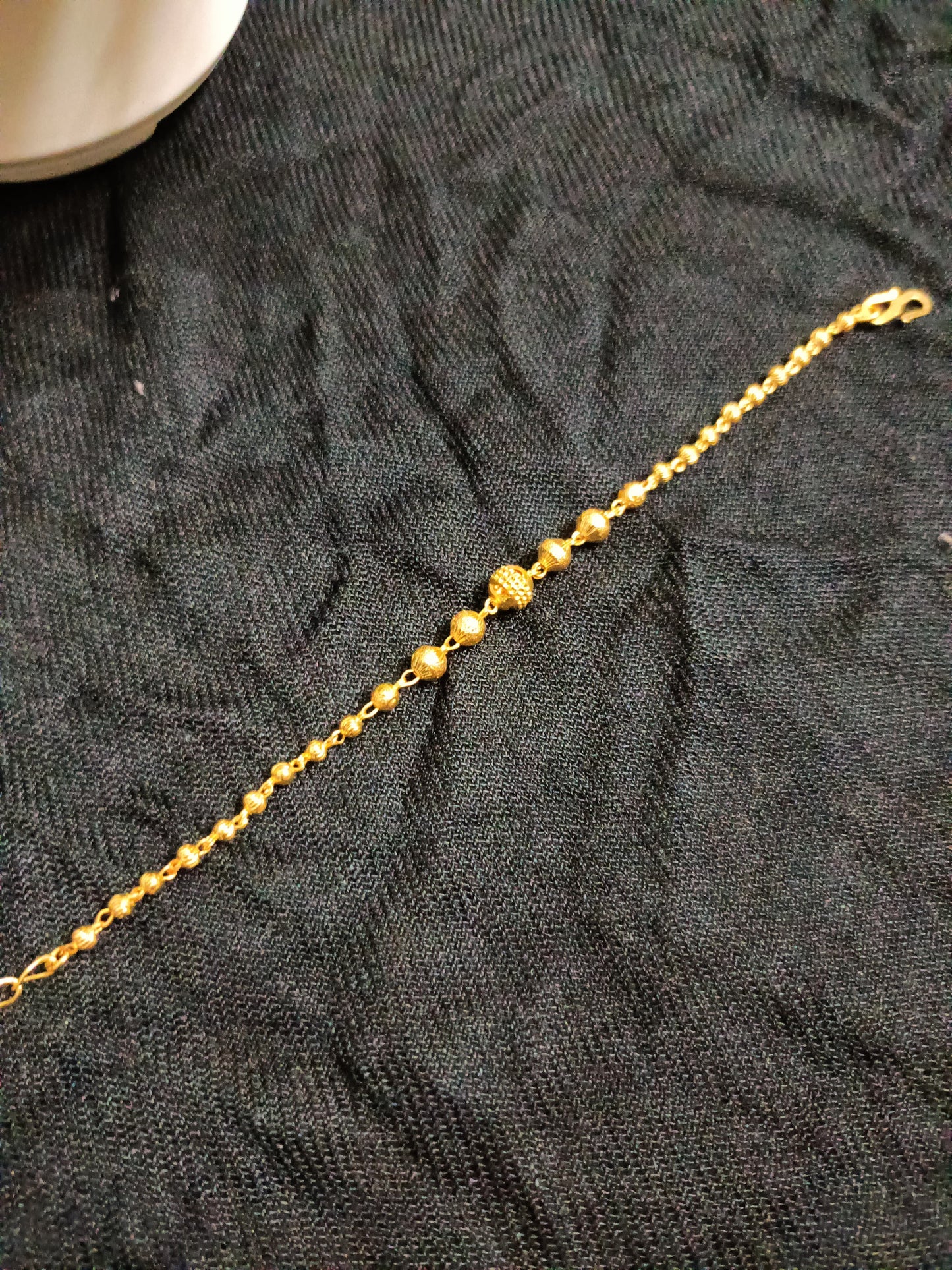Ball Short Chain and Ball Chain Bracelet