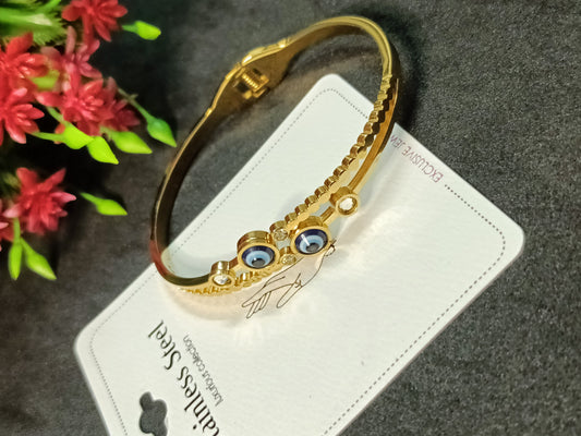 Evil Eye Gold Bracelet